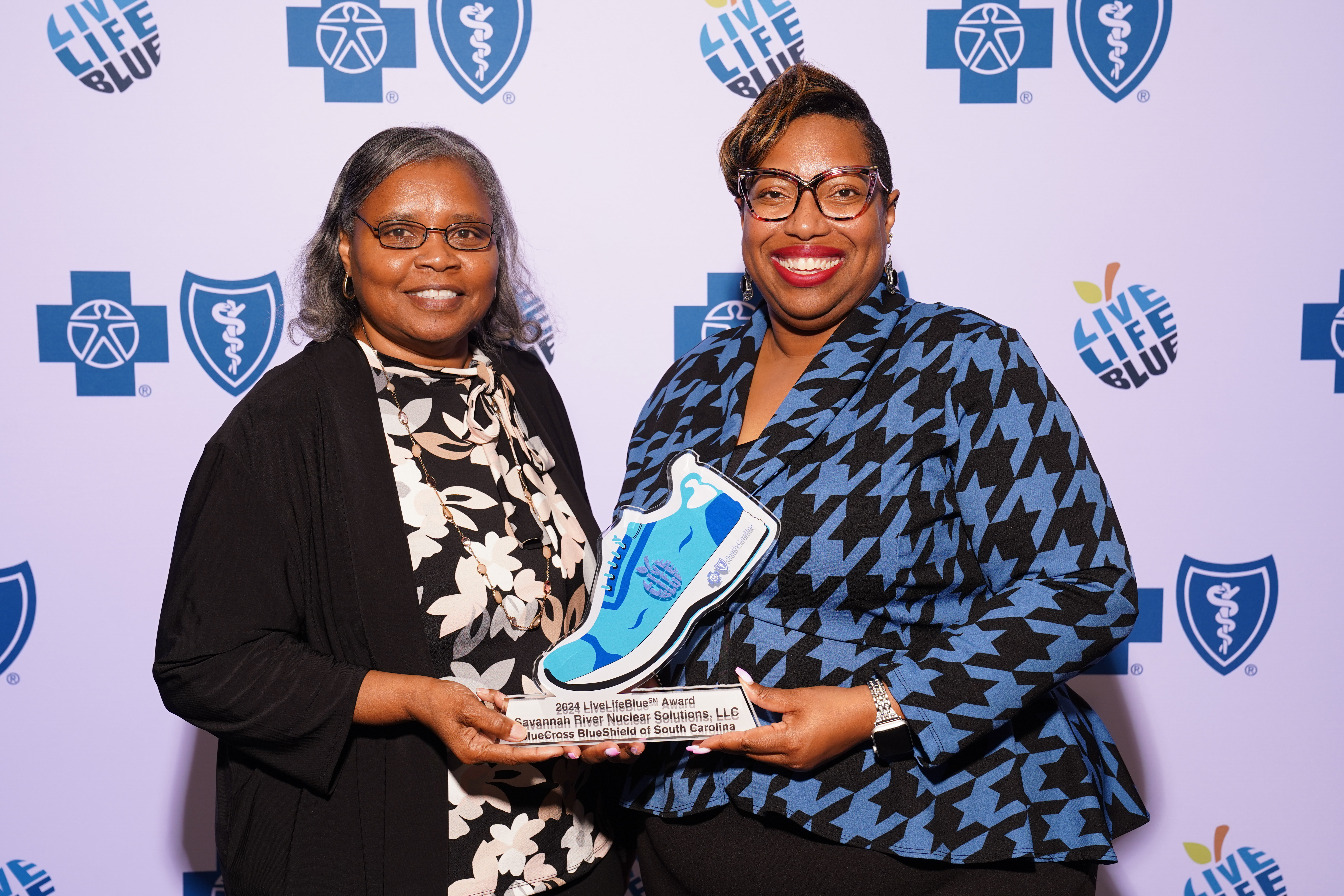 Representatives from Savannah River Nuclear Solutions are pictured