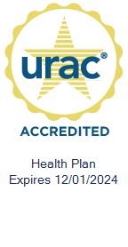 URAC Health Plan accreditation seal
